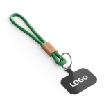 Single cord key tag & phone holder with bamboo buckle - Image 15