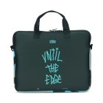 Sublimated neoprene laptop sleeve with zipper and handle - Image 2