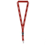 Detachable polyester lanyard with Reflective threads - Image 2