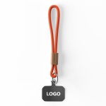 Single cord key tag & phone holder with bamboo buckle - Image 2