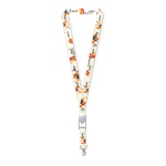 Polyester sublimation lanyard with bottle opener - Image 2