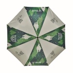All-over printed foldable auto open & close storm umbrella - Image 2