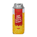 Collapsible large neoprene can cooler. 450ml larger size - Image 3