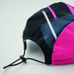 Full colour adult cycling cap with cord closure - Image 3