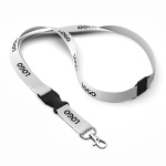 Detachable Organic Cotton screenprint lanyard - Image 8
