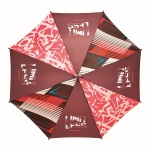 All-over printed ⌀102cm/23″ auto open umbrella with EVA handle - Image 3