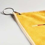Full colour polycotton Golf towel (400gsm) - Image 5