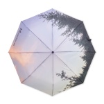 All-over printed foldable umbrella. Auto open & close - Image 4