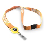 Polyester sublimation badge reel lanyard - Image 6