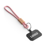 Single cord key tag & phone holder with bamboo buckle - Image 7