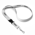 Detachable Organic Cotton screenprint lanyard - Image 6