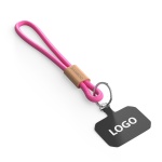 Single cord key tag & phone holder with bamboo buckle - Image 8