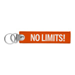 Woven key tag with double metal ring - Image 4