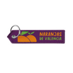 Woven key tag with triangular shaped end - Image 14