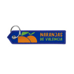 Woven key tag with triangular shaped end - Image 12