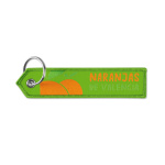 Woven key tag with triangular shaped end - Image 5