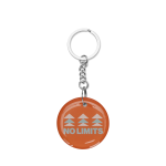 Round Pre-programmed NFC keyring with doming - Image 7