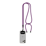 Crossbody 2-tone cord phone holder made of polyester - Image 9