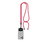 Crossbody 2-tone cord phone holder made of RPET - Image 7
