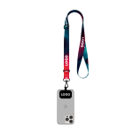 Sublimated adjustable crossbody phone holder - Image 3