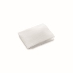Square metal lapel pin with doming - Image 3